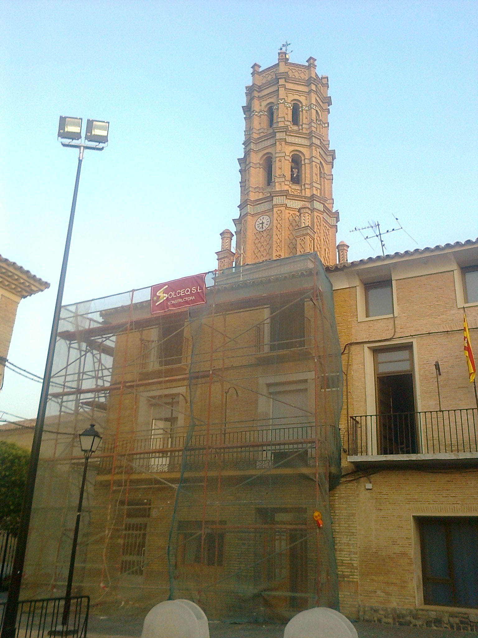 Iglesia de Villamayor de Gallego - Obra de restauración - Solceq