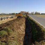 Recubrimiento acequia Borja - Obra hidráulica - Solceq