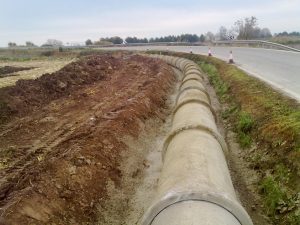 Recubrimiento acequia Borja - Obra hidráulica - Solceq