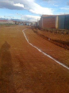 Calzada en Alfamén - Obra urbanización - Solceq