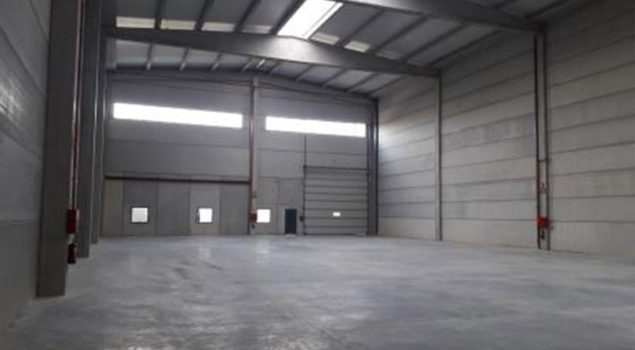 Construccion nave industrial en plaza