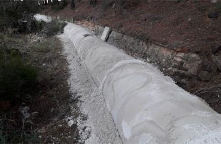 Entubado acequia cosuenda